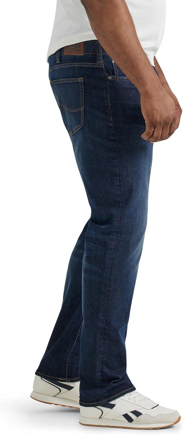 imageLee Mens Big amp Tall Extreme Motion Athletic Taper JeanBlue Strike