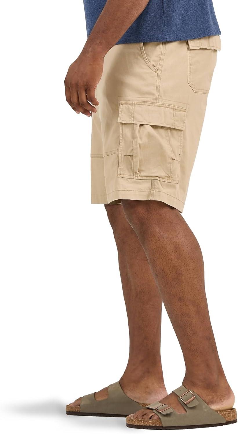 imageLee Mens Big amp Tall Extreme Motion Carolina Cargo ShortBuff
