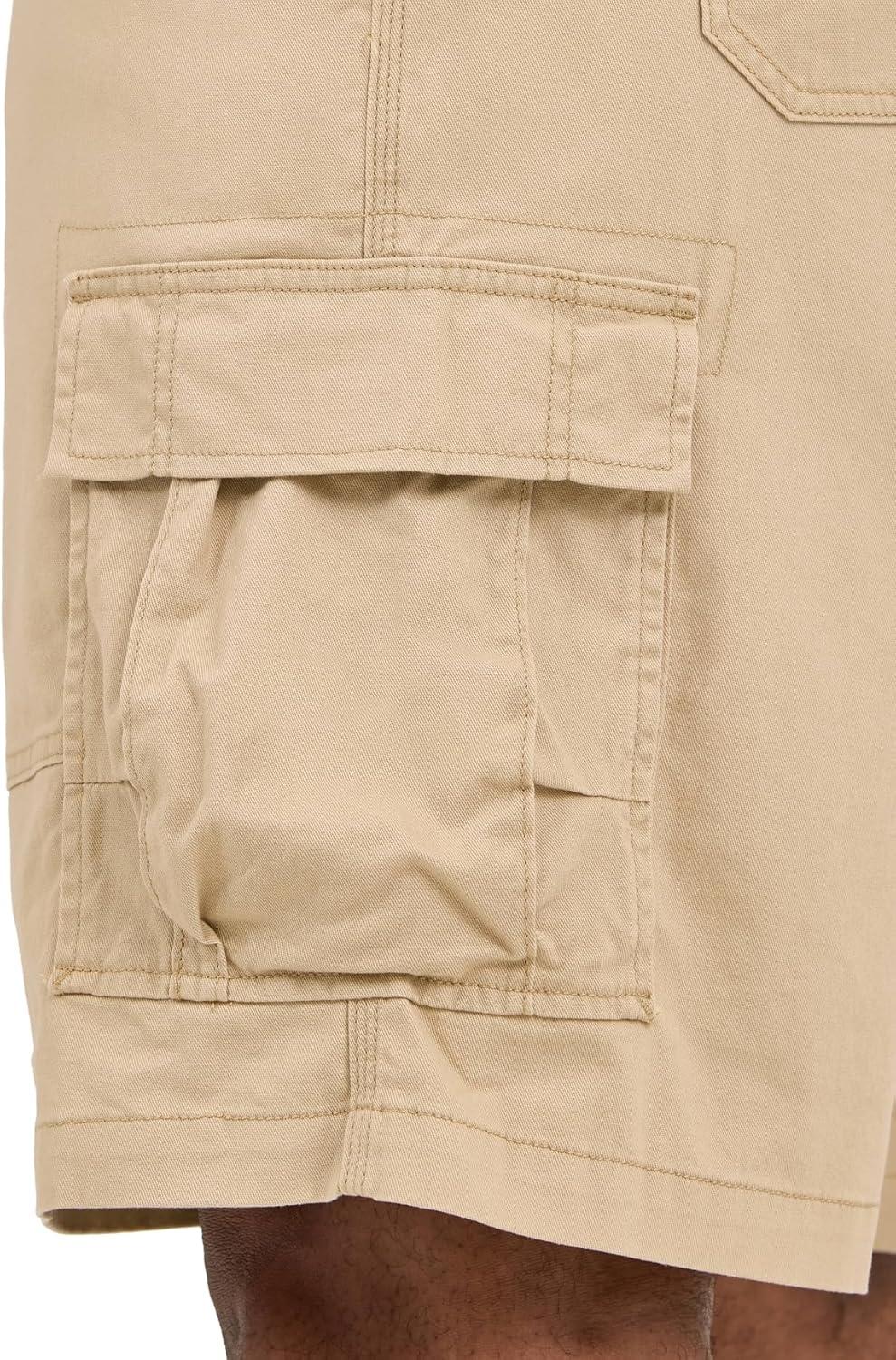 imageLee Mens Big amp Tall Extreme Motion Carolina Cargo ShortBuff