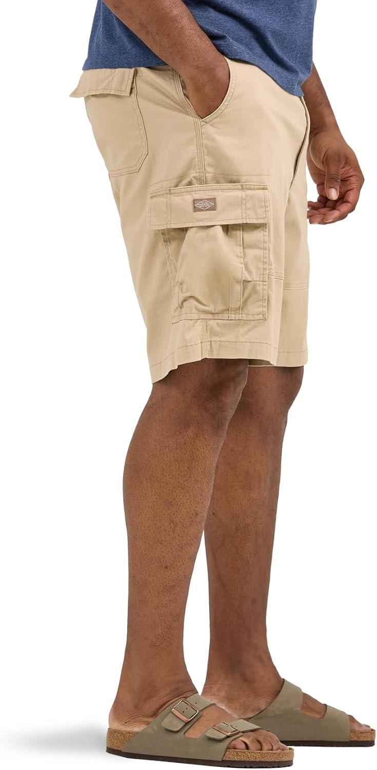 imageLee Mens Big amp Tall Extreme Motion Carolina Cargo ShortBuff