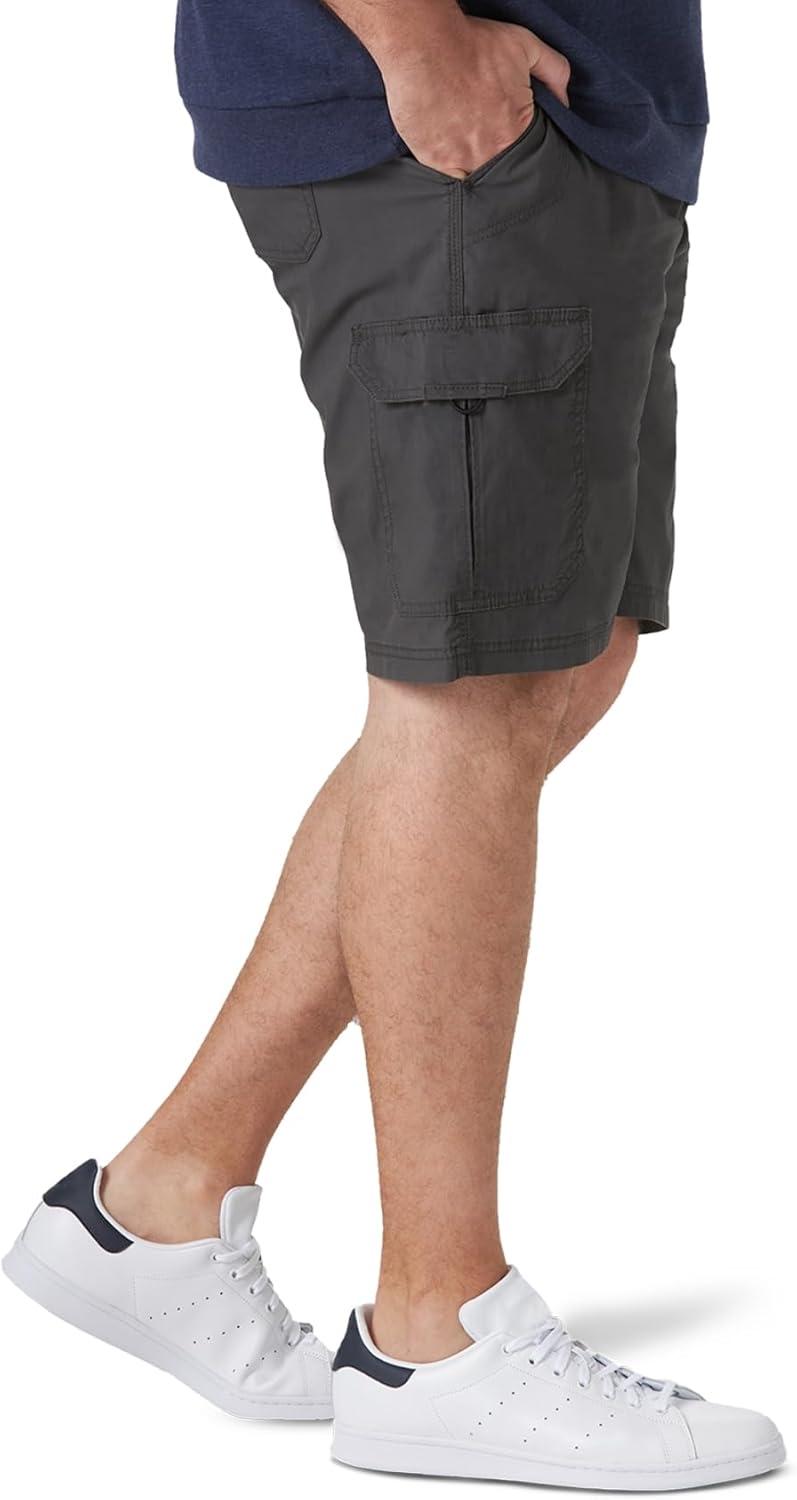 imageLee Mens Big amp Tall Extreme Motion Crossroad Cargo ShortAnthracite