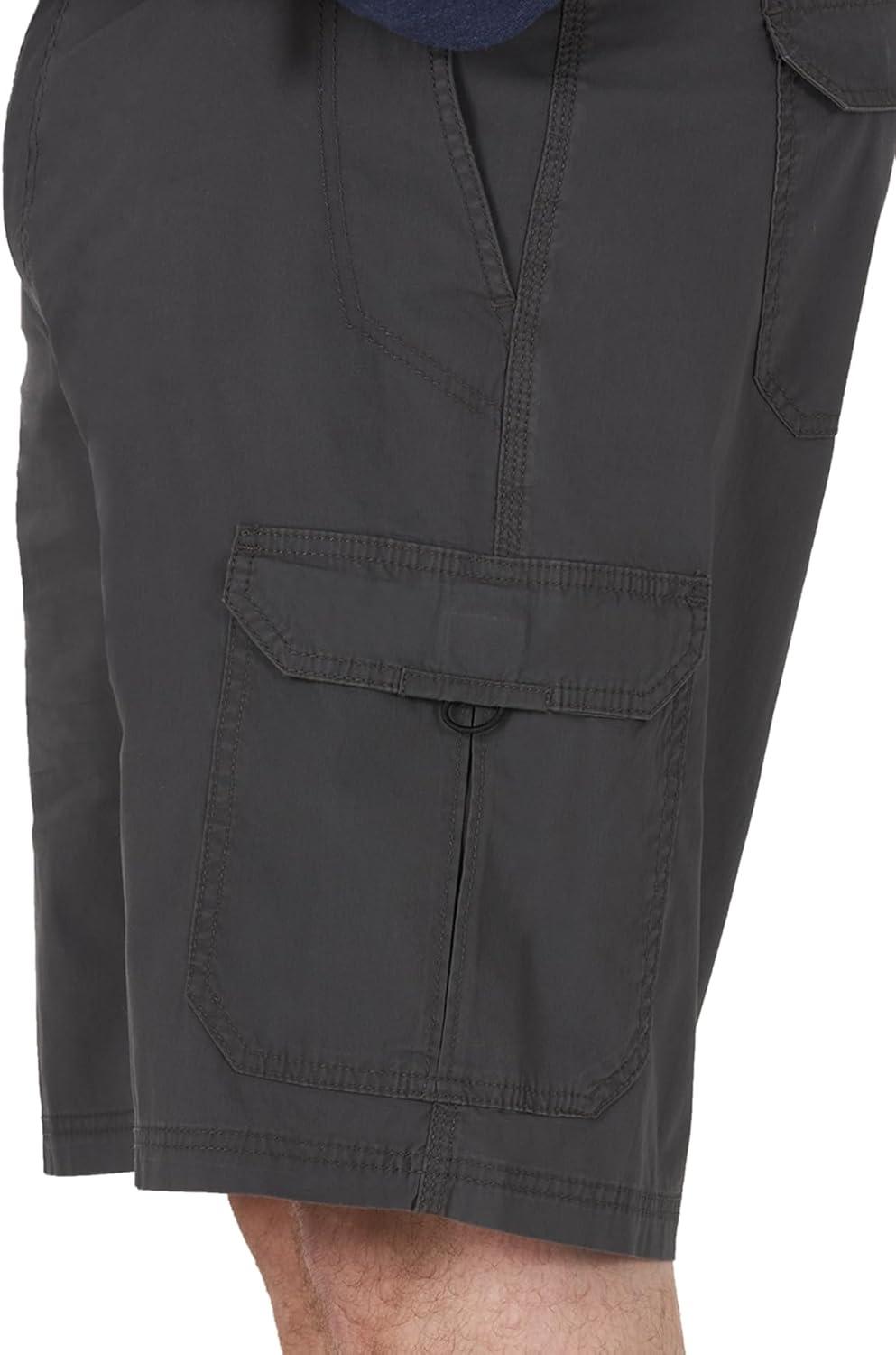 imageLee Mens Big amp Tall Extreme Motion Crossroad Cargo ShortAnthracite