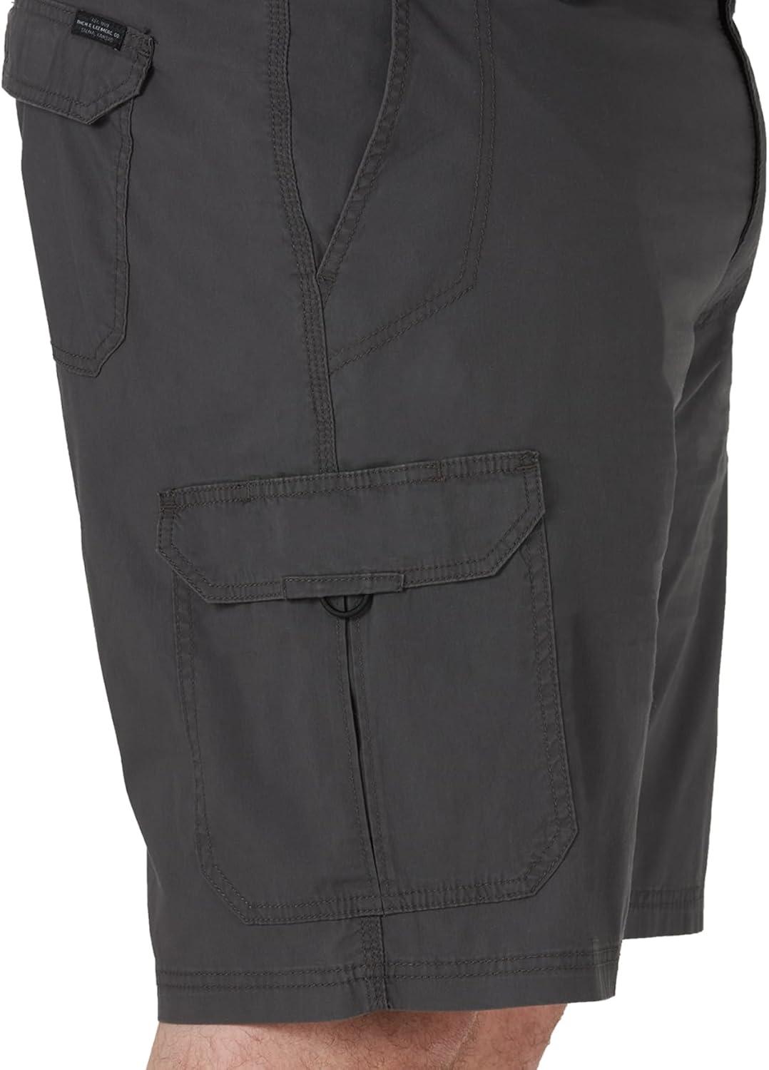 imageLee Mens Big amp Tall Extreme Motion Crossroad Cargo ShortAnthracite