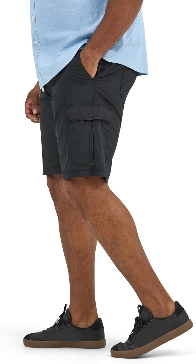 imageLee Mens Big amp Tall Extreme Motion Crossroad Cargo ShortBlack