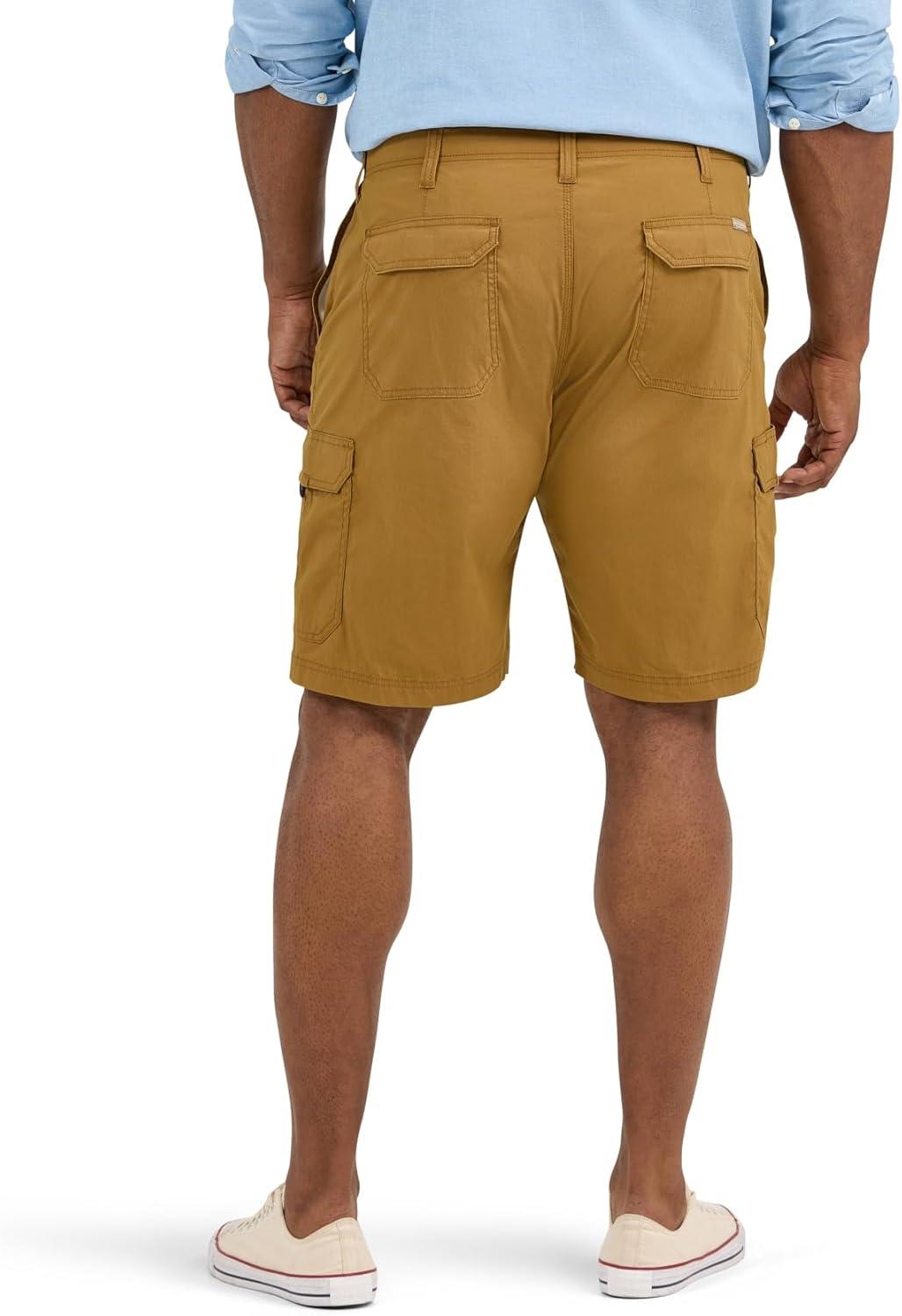 imageLee Mens Big amp Tall Extreme Motion Crossroad Cargo ShortGlazed Ginger