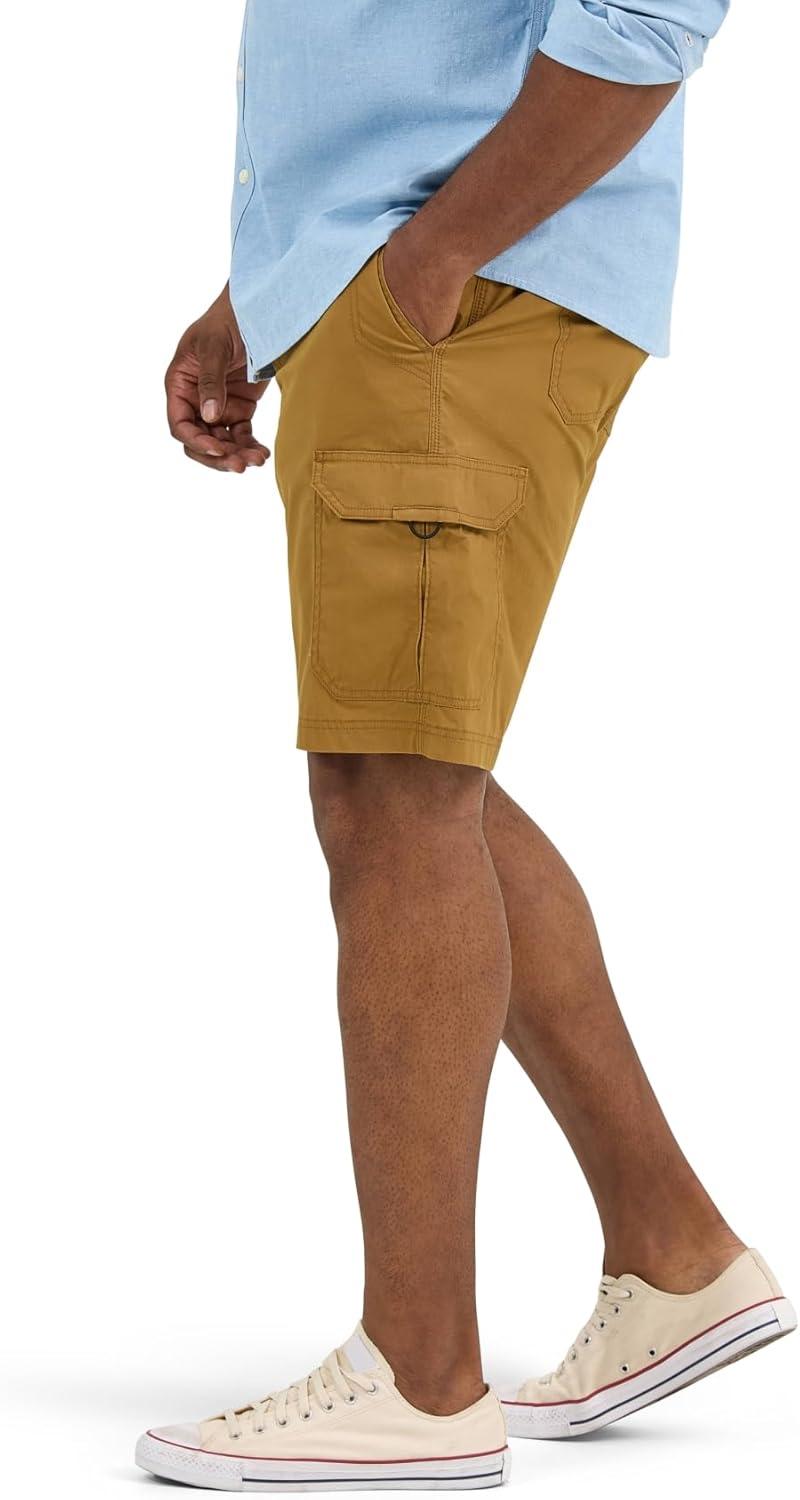 imageLee Mens Big amp Tall Extreme Motion Crossroad Cargo ShortGlazed Ginger