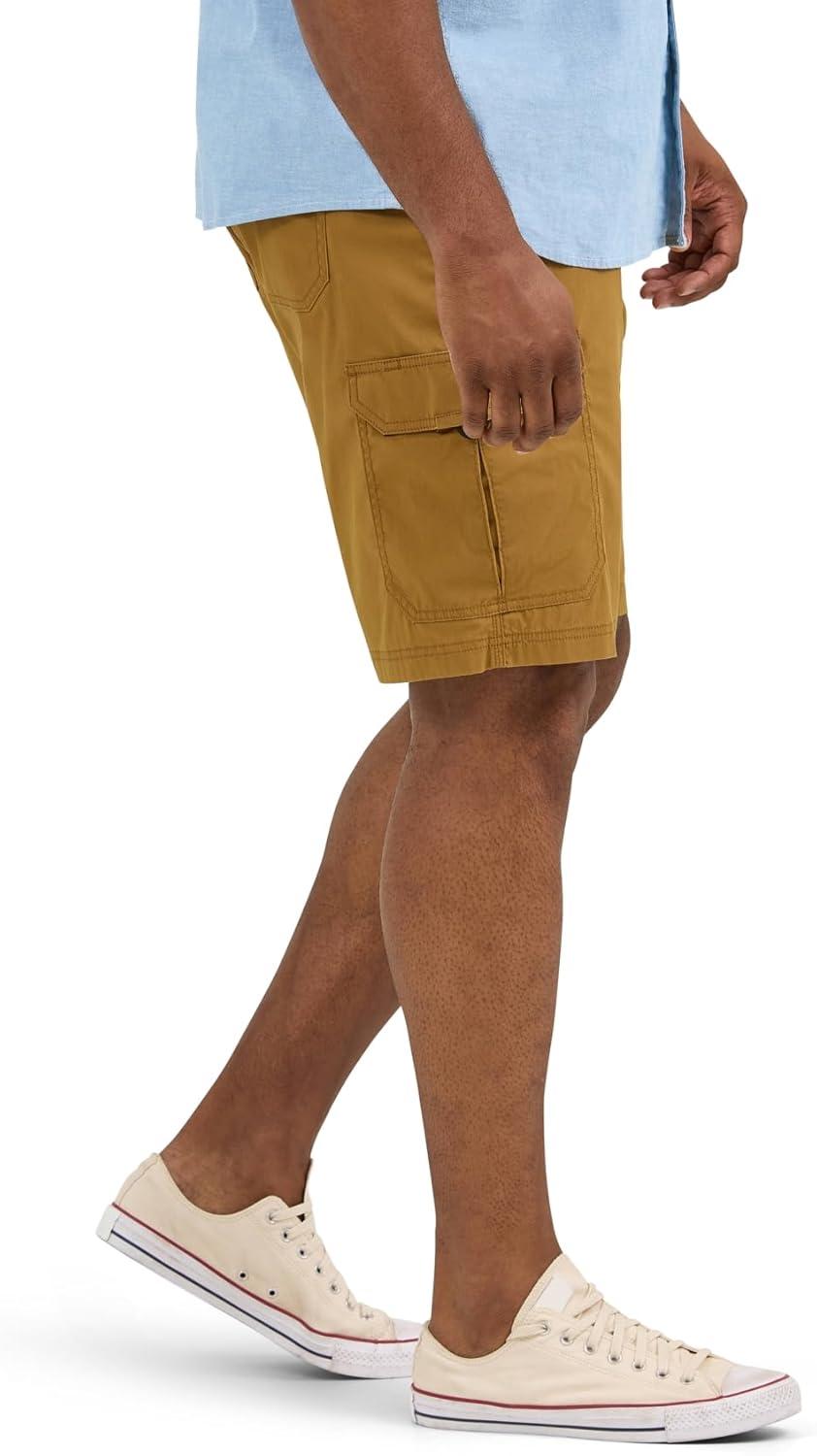 imageLee Mens Big amp Tall Extreme Motion Crossroad Cargo ShortGlazed Ginger