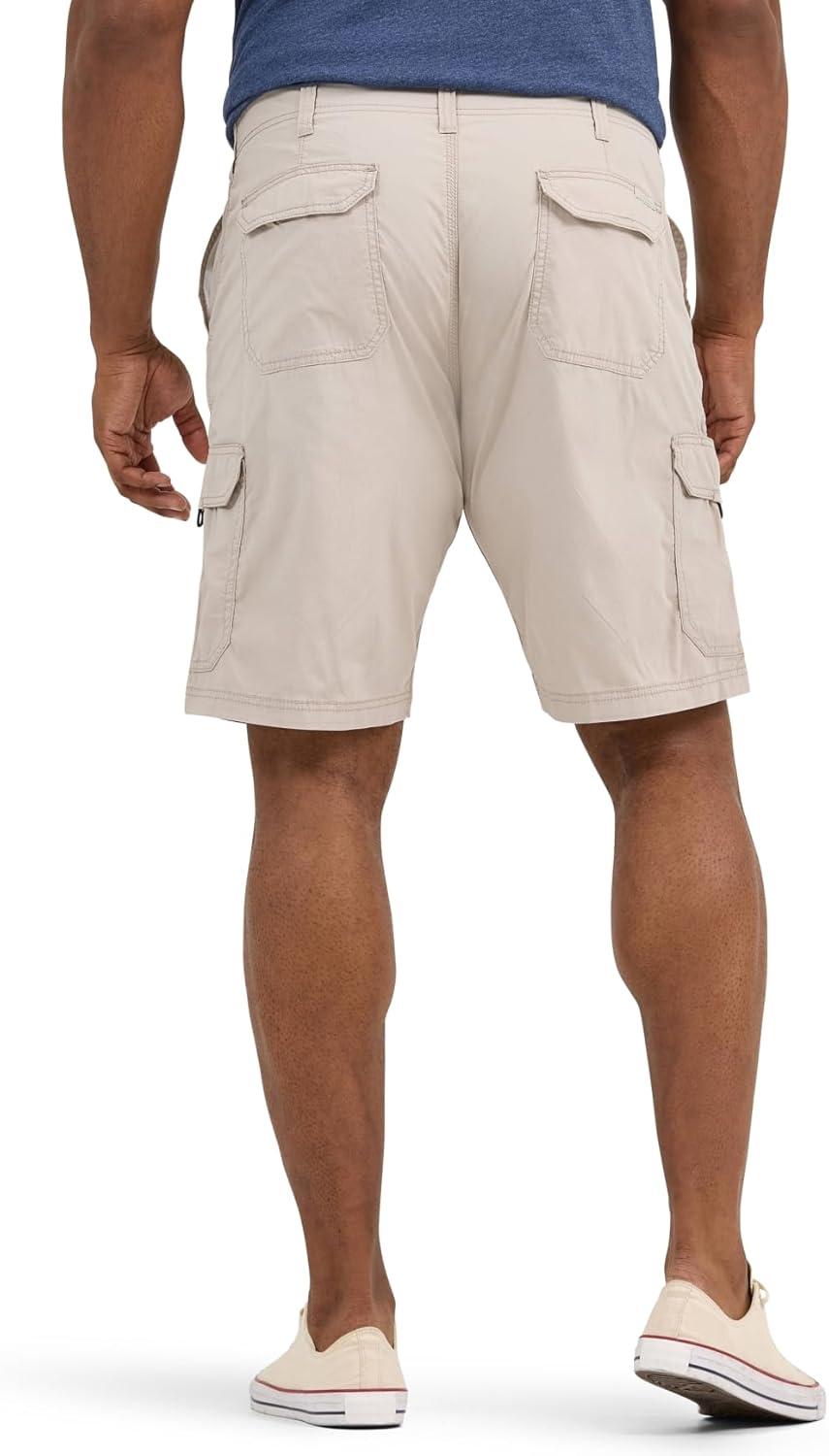 imageLee Mens Big amp Tall Extreme Motion Crossroad Cargo ShortStone