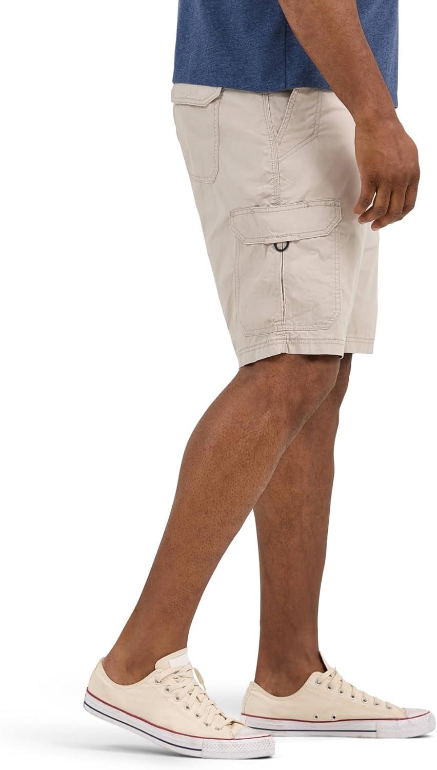 imageLee Mens Big amp Tall Extreme Motion Crossroad Cargo ShortStone