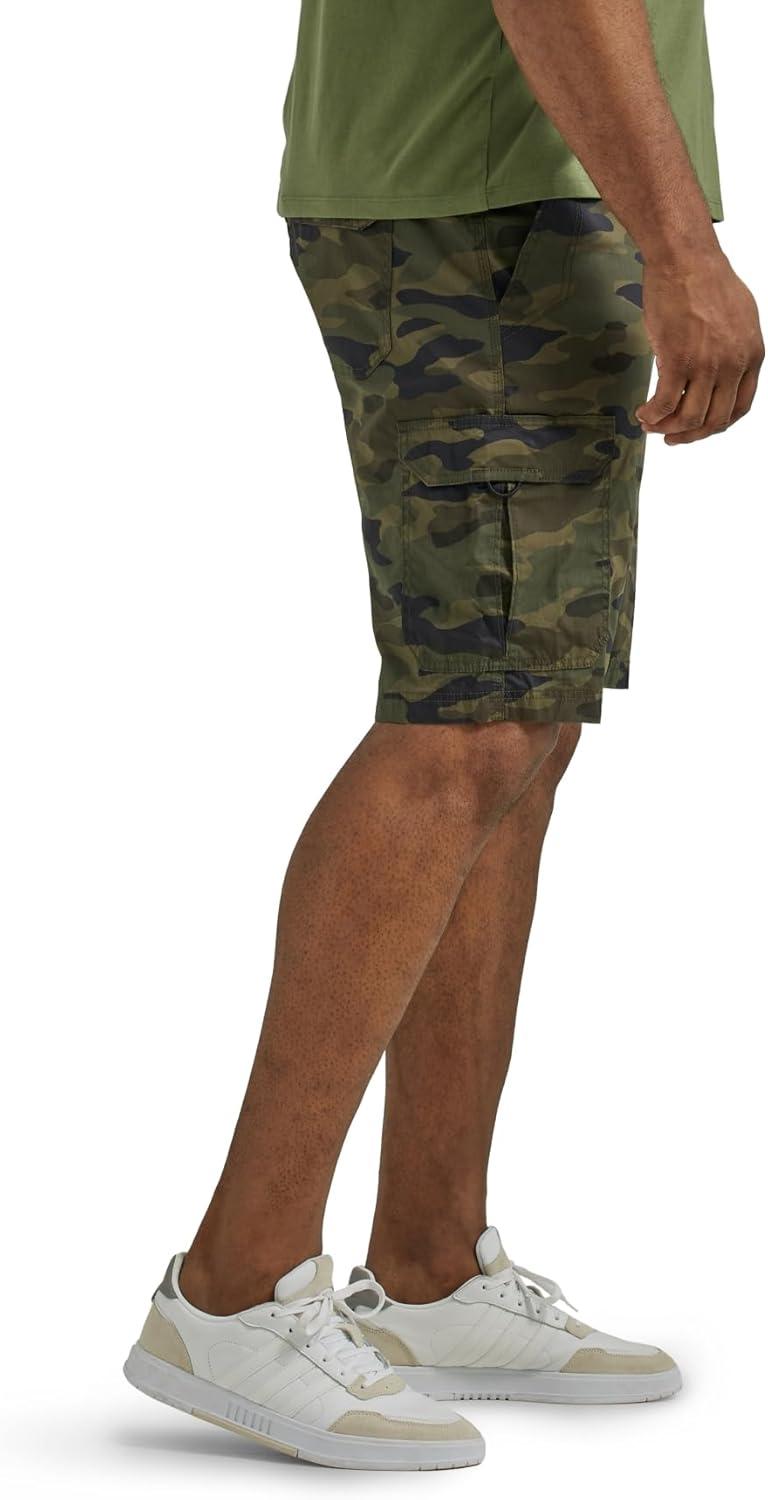 imageLee Mens Big amp Tall Extreme Motion Crossroad Cargo ShortTraditional Camo