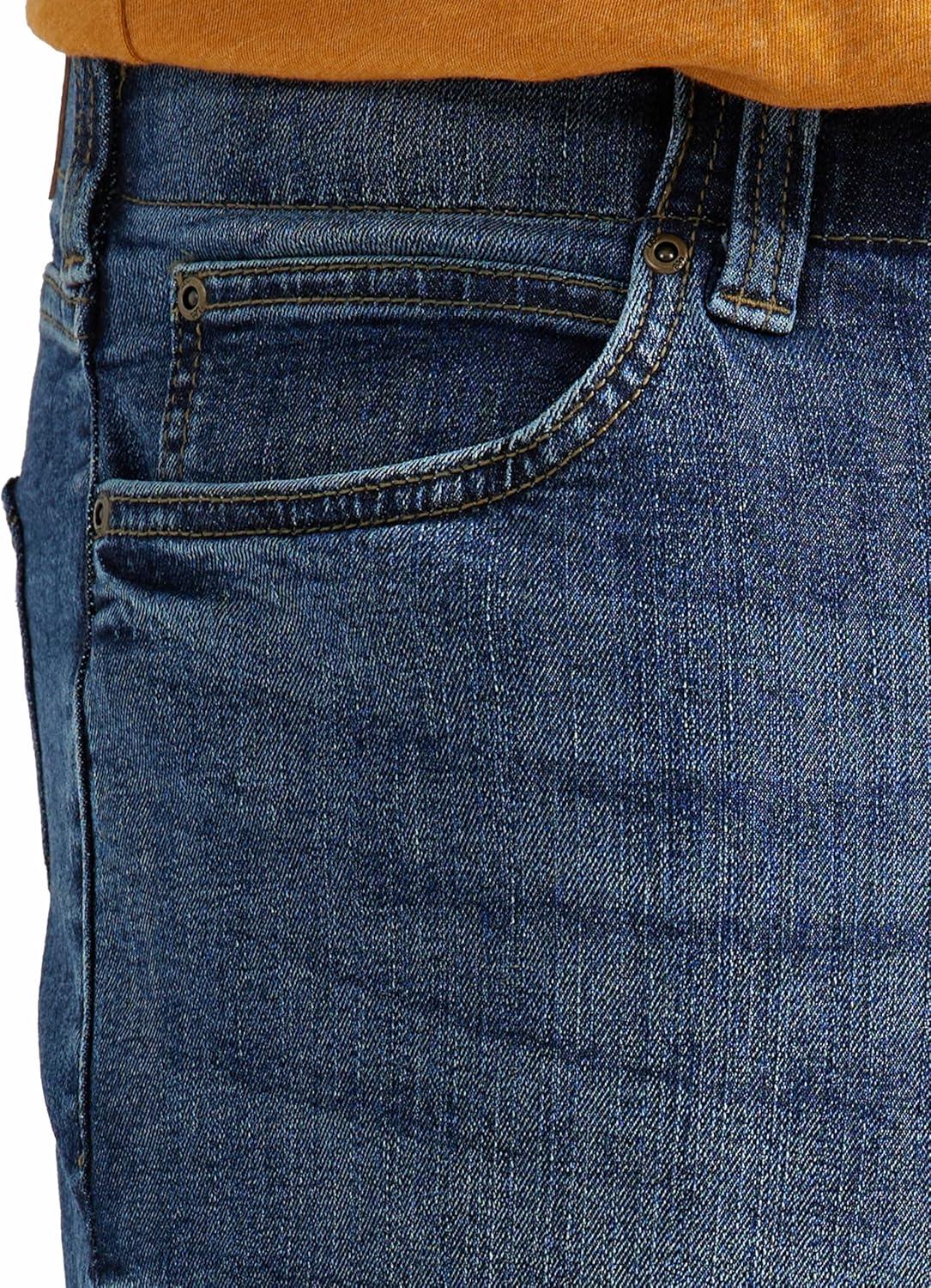 imageLee Mens Big amp Tall Extreme Motion Relaxed Straight JeanMaddox