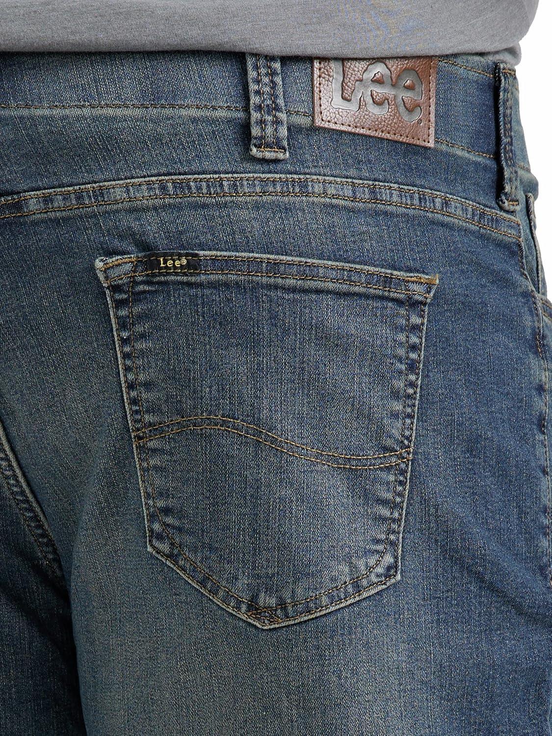 imageLee Mens Big amp Tall Extreme Motion Relaxed Straight JeanMaverick