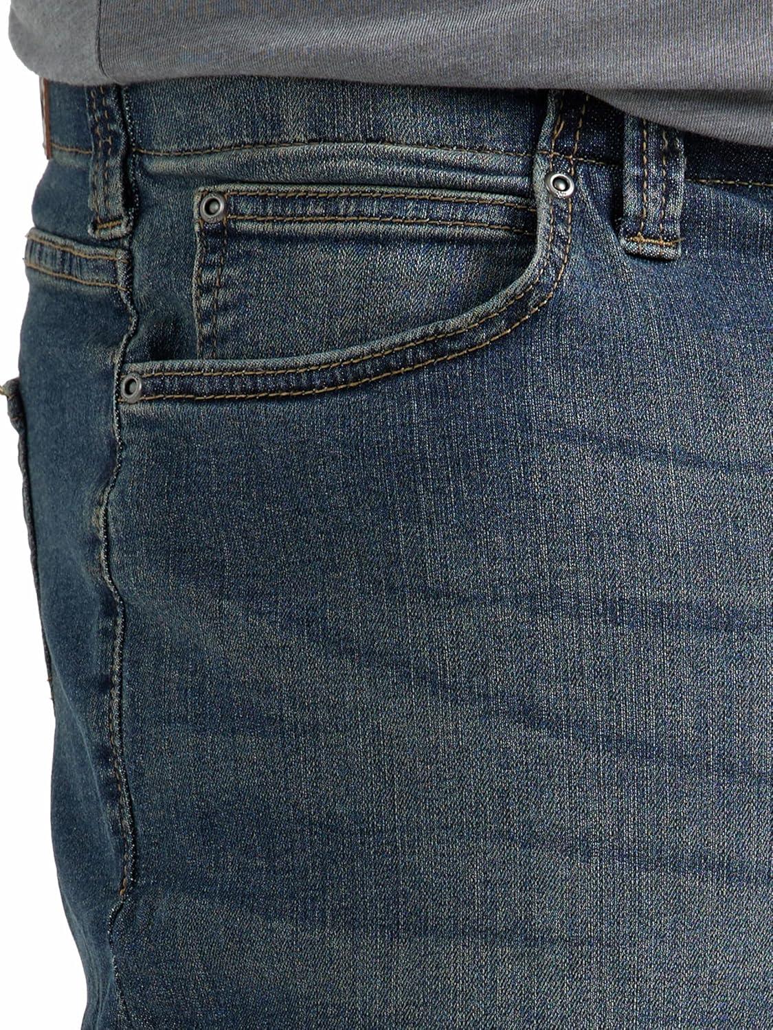 imageLee Mens Big amp Tall Extreme Motion Relaxed Straight JeanMaverick