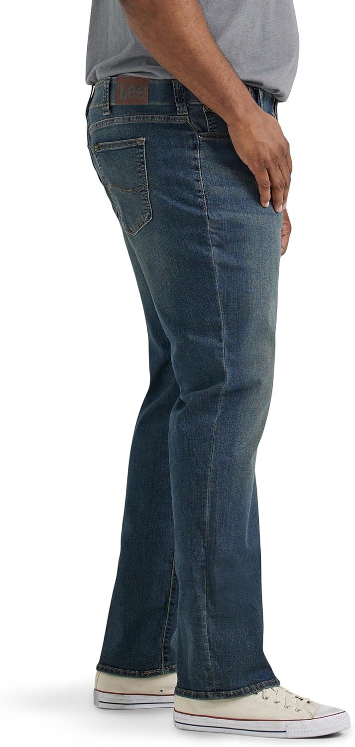 imageLee Mens Big amp Tall Extreme Motion Relaxed Straight JeanMaverick
