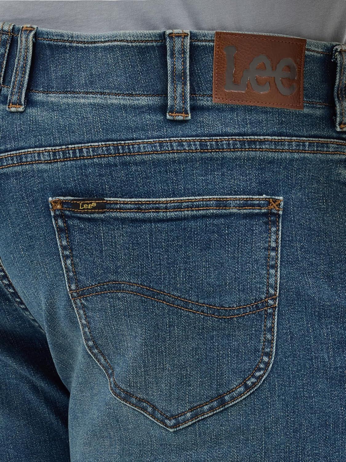 imageLee Mens Big amp Tall Extreme Motion Relaxed Straight JeanWarrior