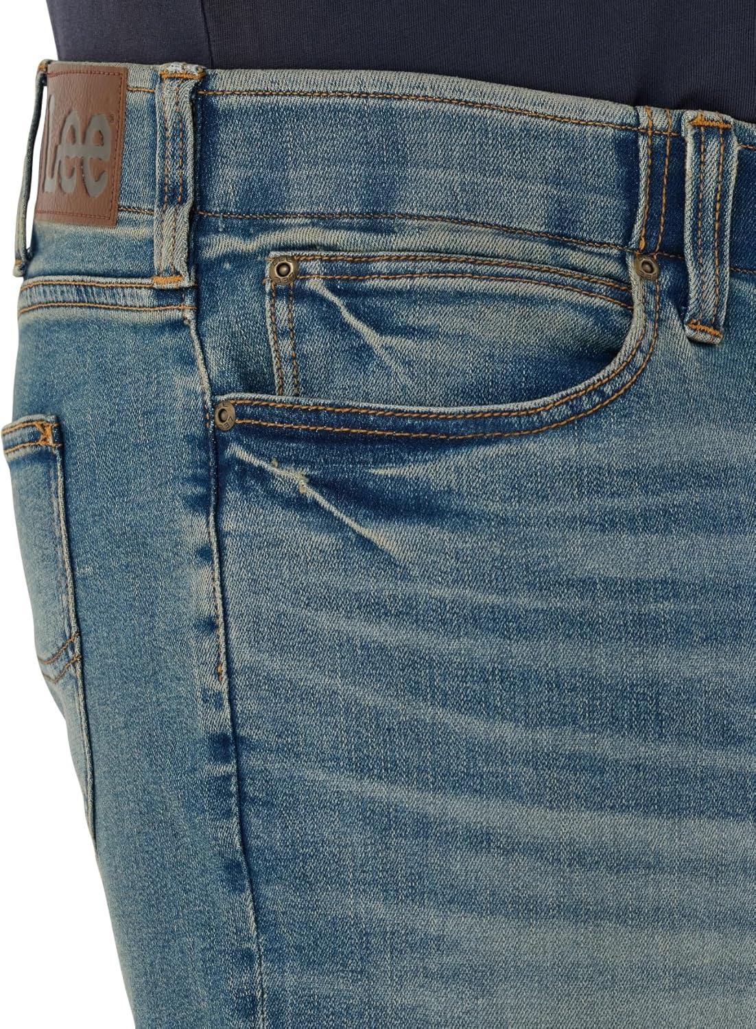 imageLee Mens Big amp Tall Extreme Motion Relaxed Straight JeanZone