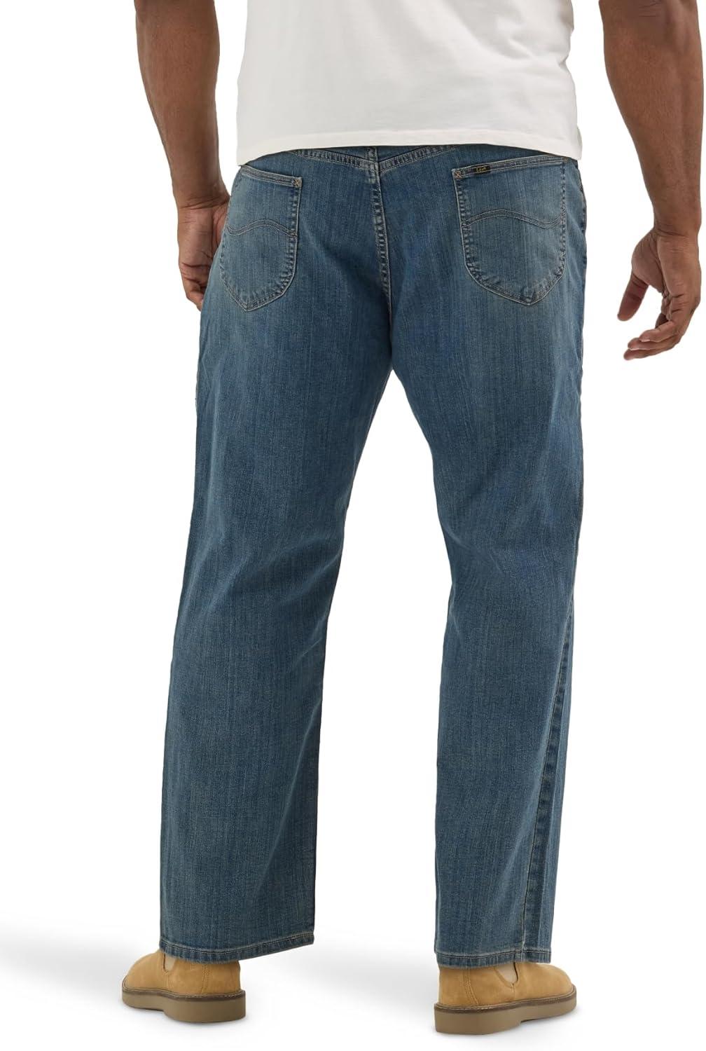 imageLee Mens Big amp Tall Legendary Relaxed Straight JeanDaredevil