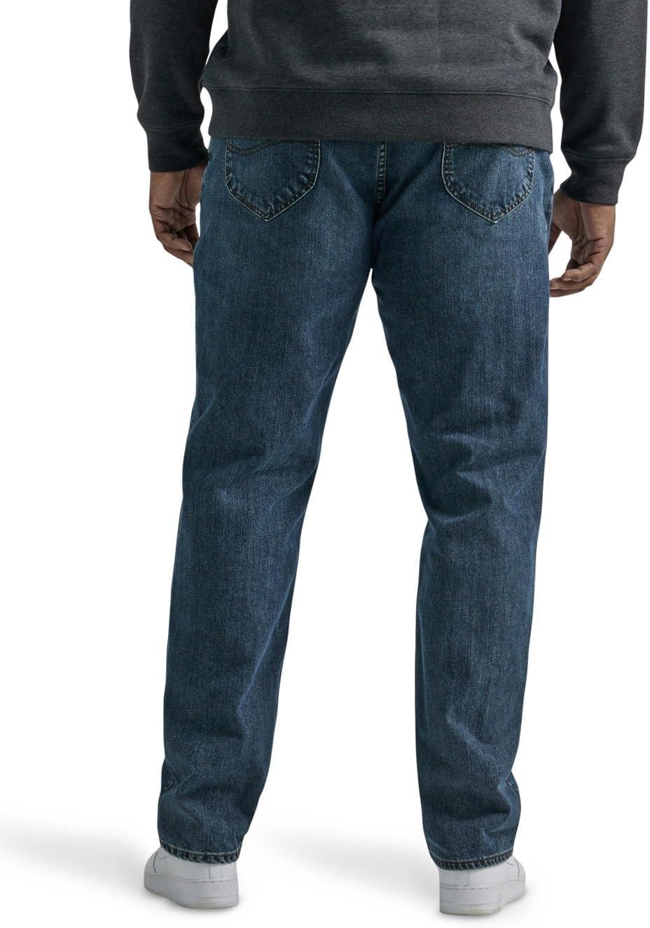 imageLee Mens Big amp Tall Legendary Relaxed Straight JeanLieutenant