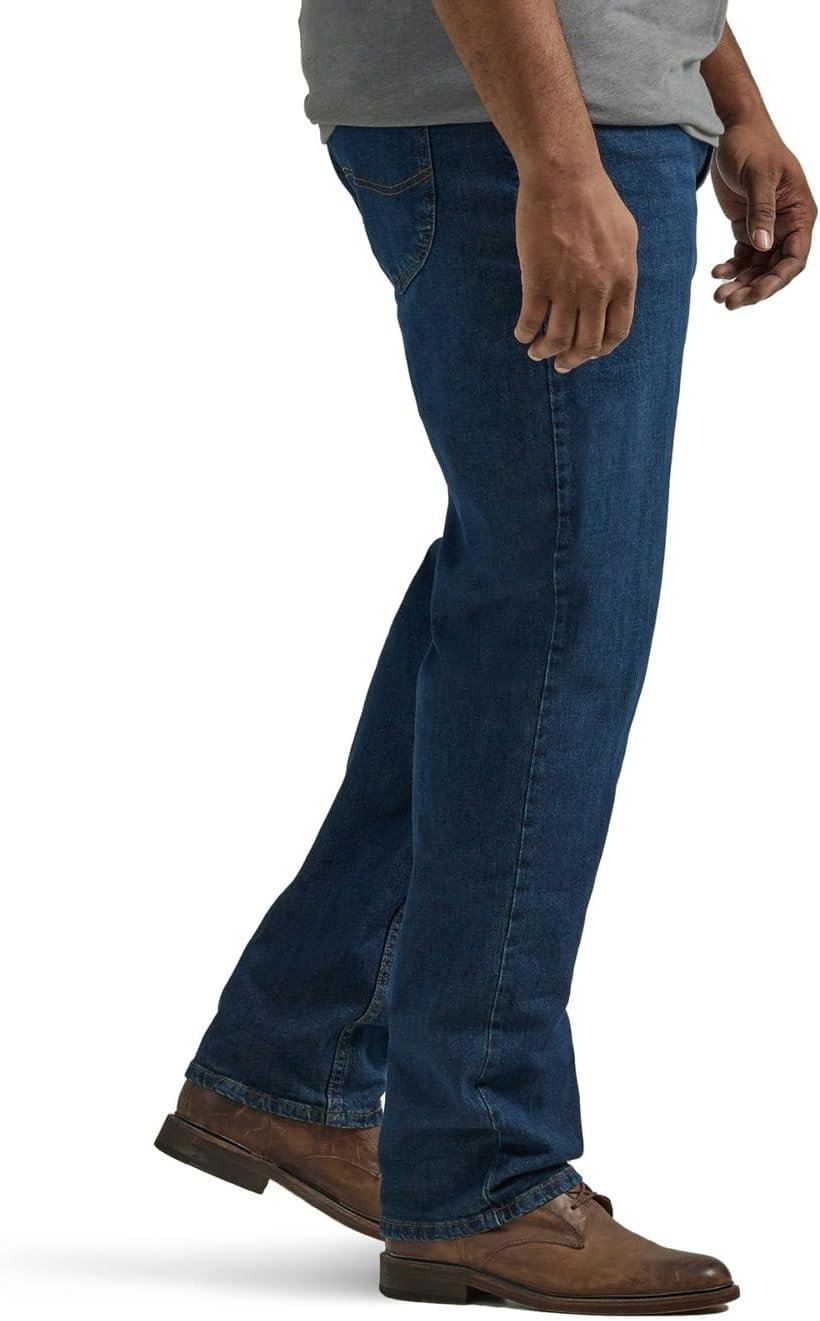 imageLee Mens Big amp Tall Legendary Relaxed Straight JeanNight Shade