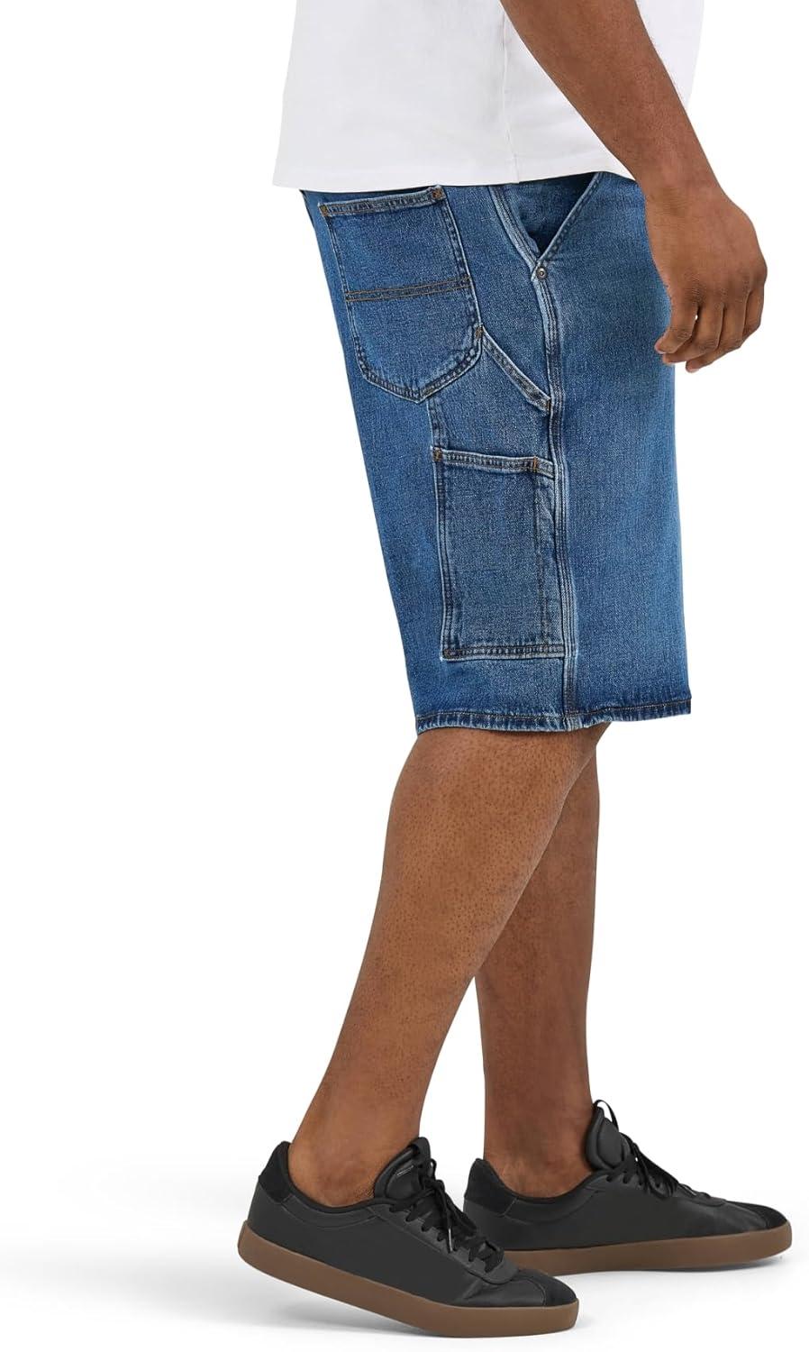 imageLee Mens Big amp Tall Legendary Workwear Carpenter ShortMid Dark