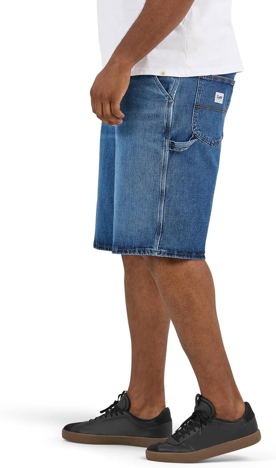 imageLee Mens Big amp Tall Legendary Workwear Carpenter ShortMid Dark