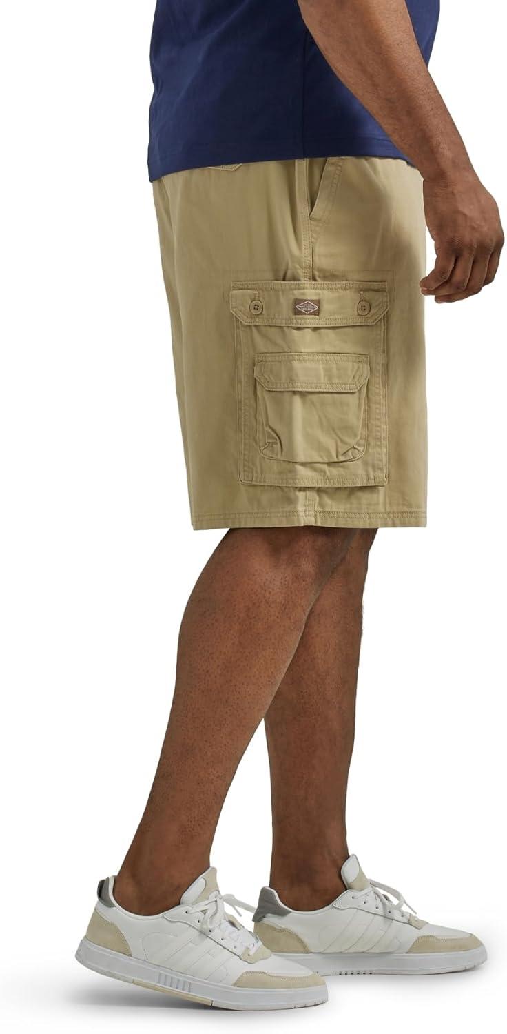 imageLee Mens Big amp Tall New Belted Wyoming Cargo ShortBuff