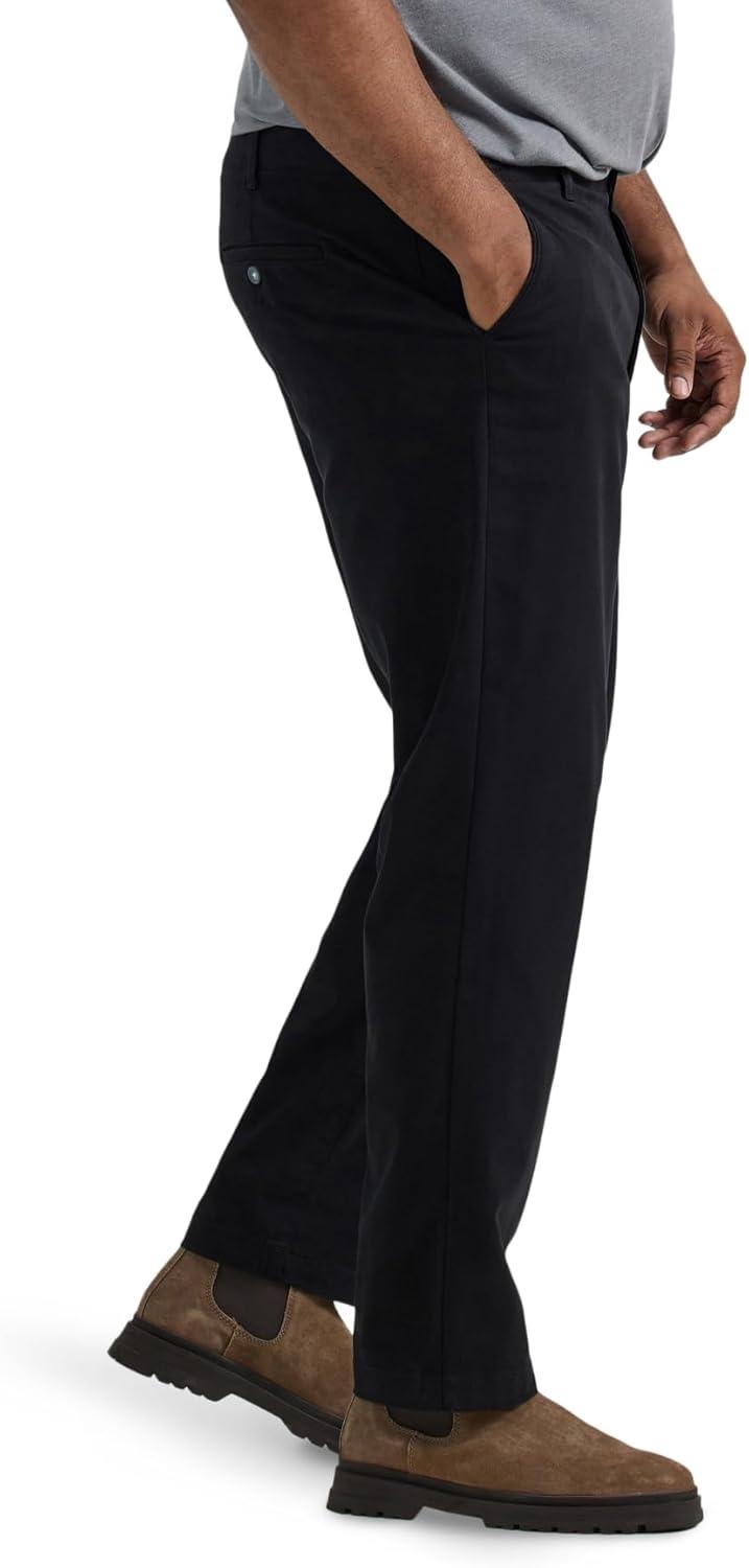 imageLee Mens Big amp Tall Performance Series Extreme Comfort Relaxed PantBlack