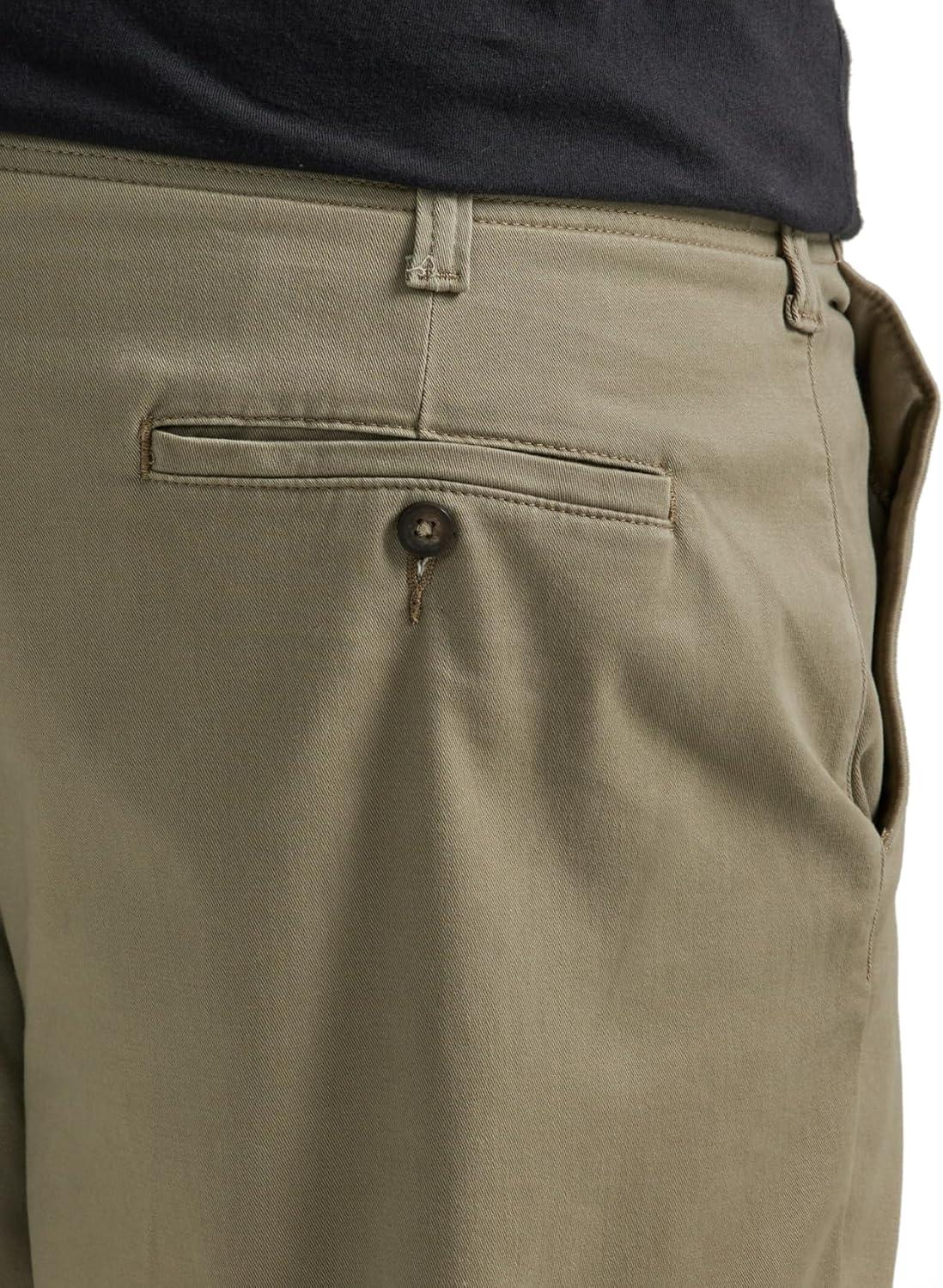 imageLee Mens Big amp Tall Performance Series Extreme Comfort Relaxed PantKhaki