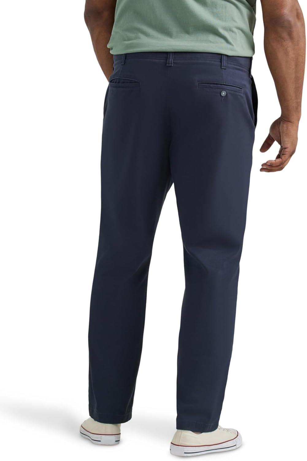 imageLee Mens Big amp Tall Performance Series Extreme Comfort Relaxed PantNavy