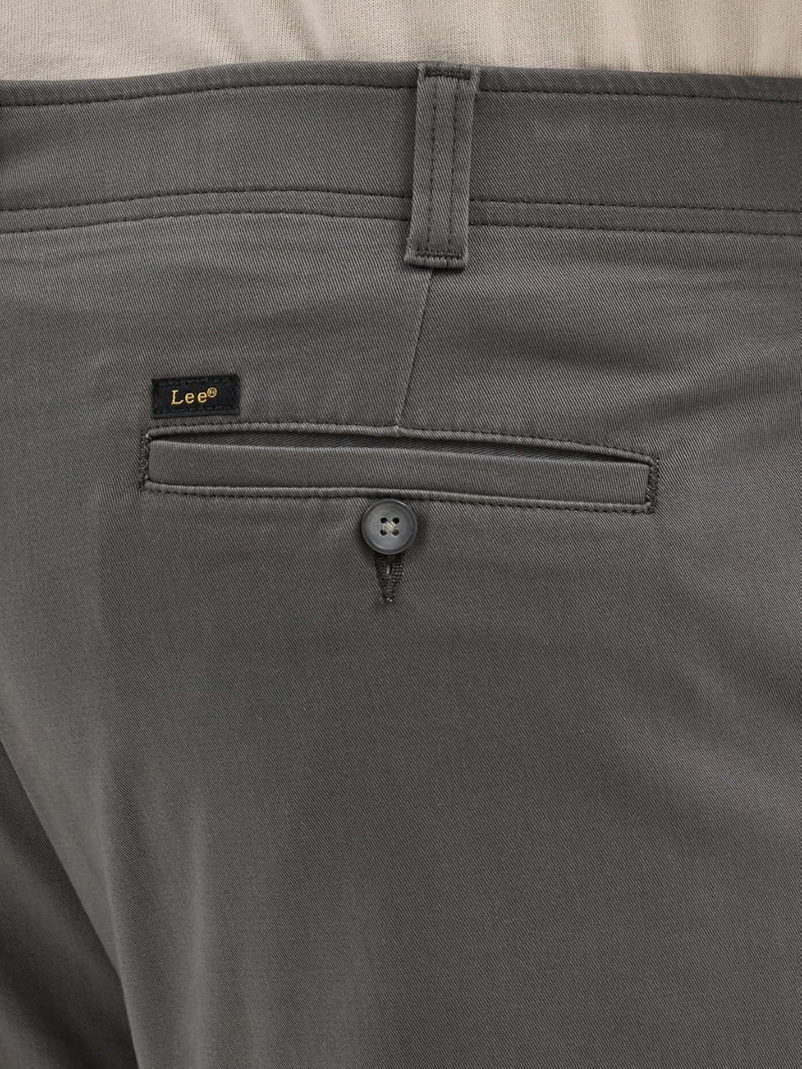 imageLee Mens Big amp Tall Performance Series Extreme Comfort Relaxed PantStatic Gray