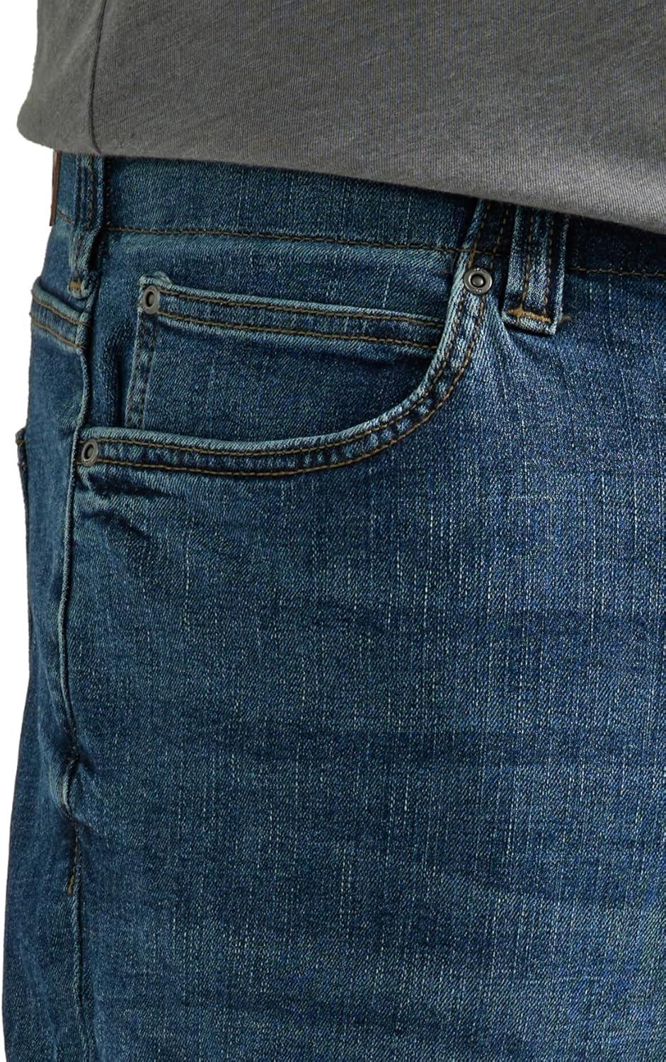 imageLee Mens Big amp Tall Performance Series Extreme Motion Straight Fit Tapered Leg JeanMaddox