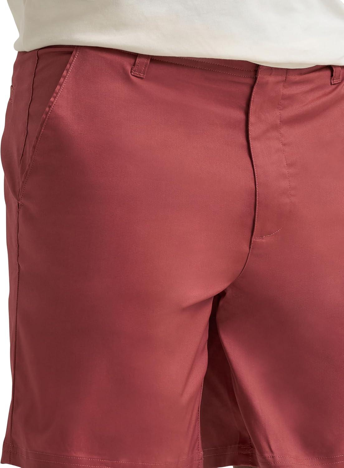 imageLee Mens Extreme Motion 7 Flat Front ShortPunch