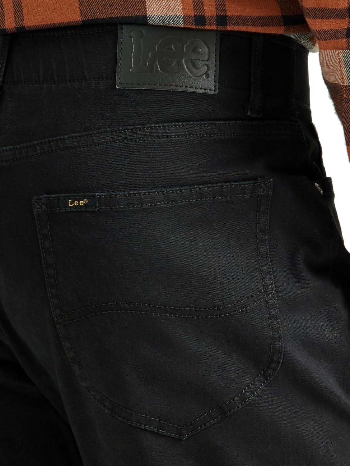 imageLee Mens Extreme Motion Athletic Taper JeanBlack