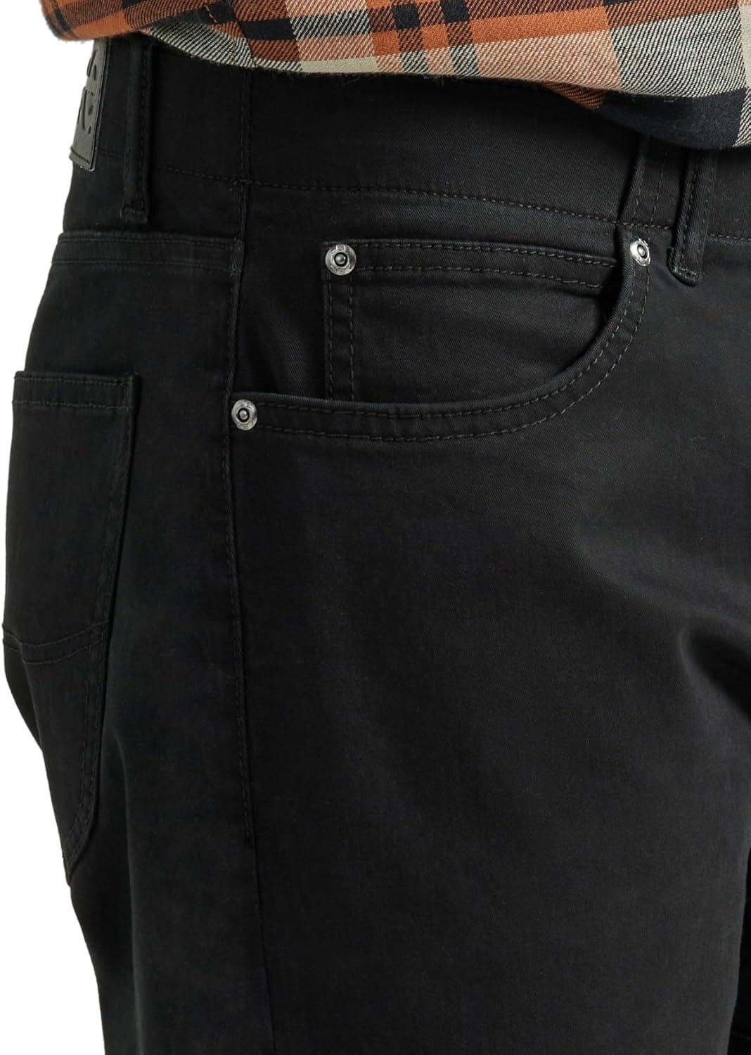 imageLee Mens Extreme Motion Athletic Taper JeanBlack