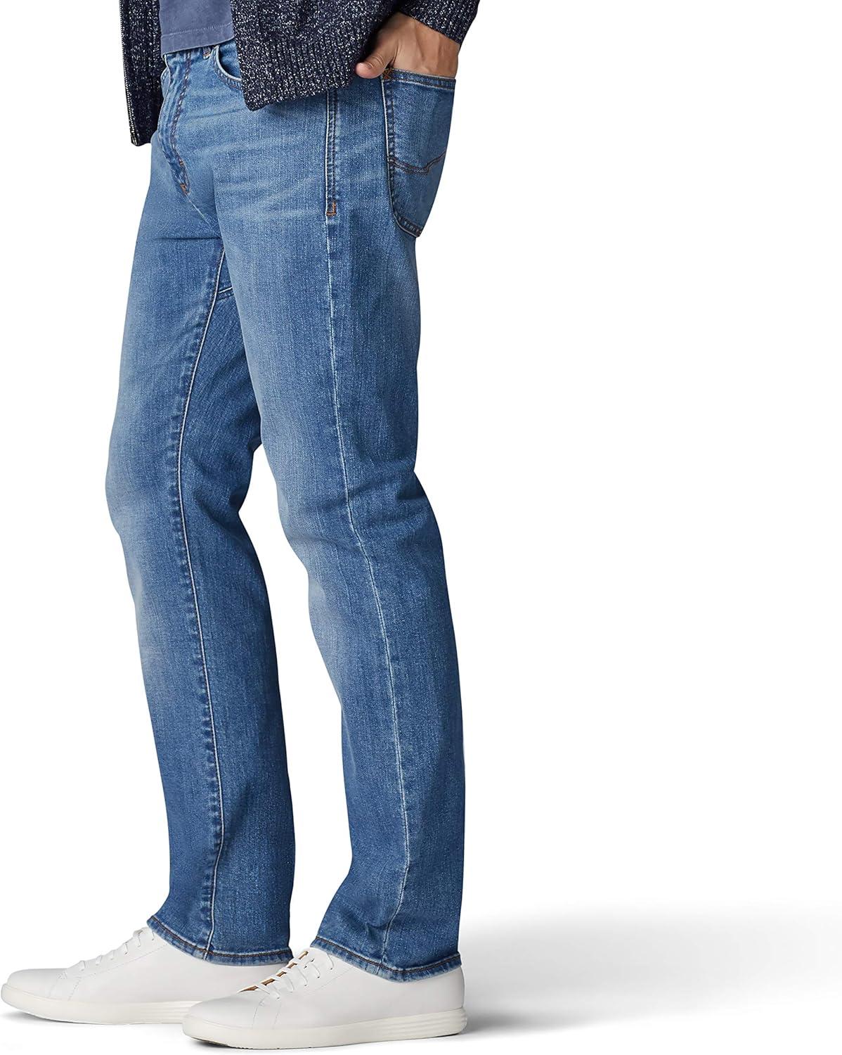 imageLee Mens Extreme Motion Athletic Taper JeanBradford