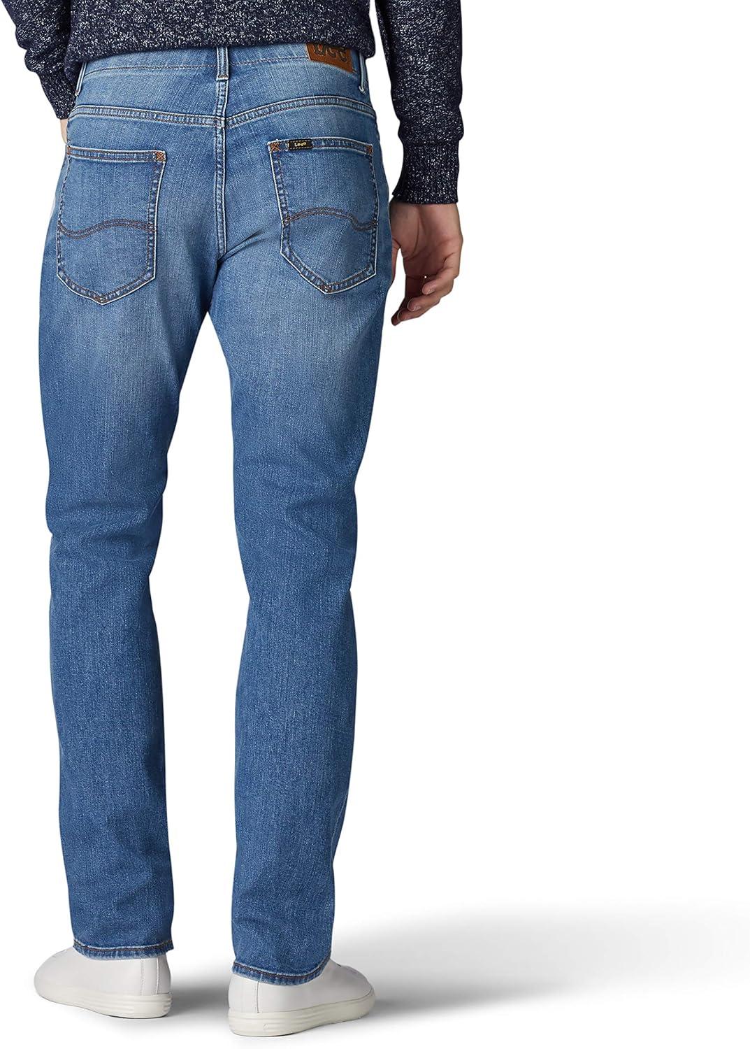 imageLee Mens Extreme Motion Athletic Taper JeanBradford