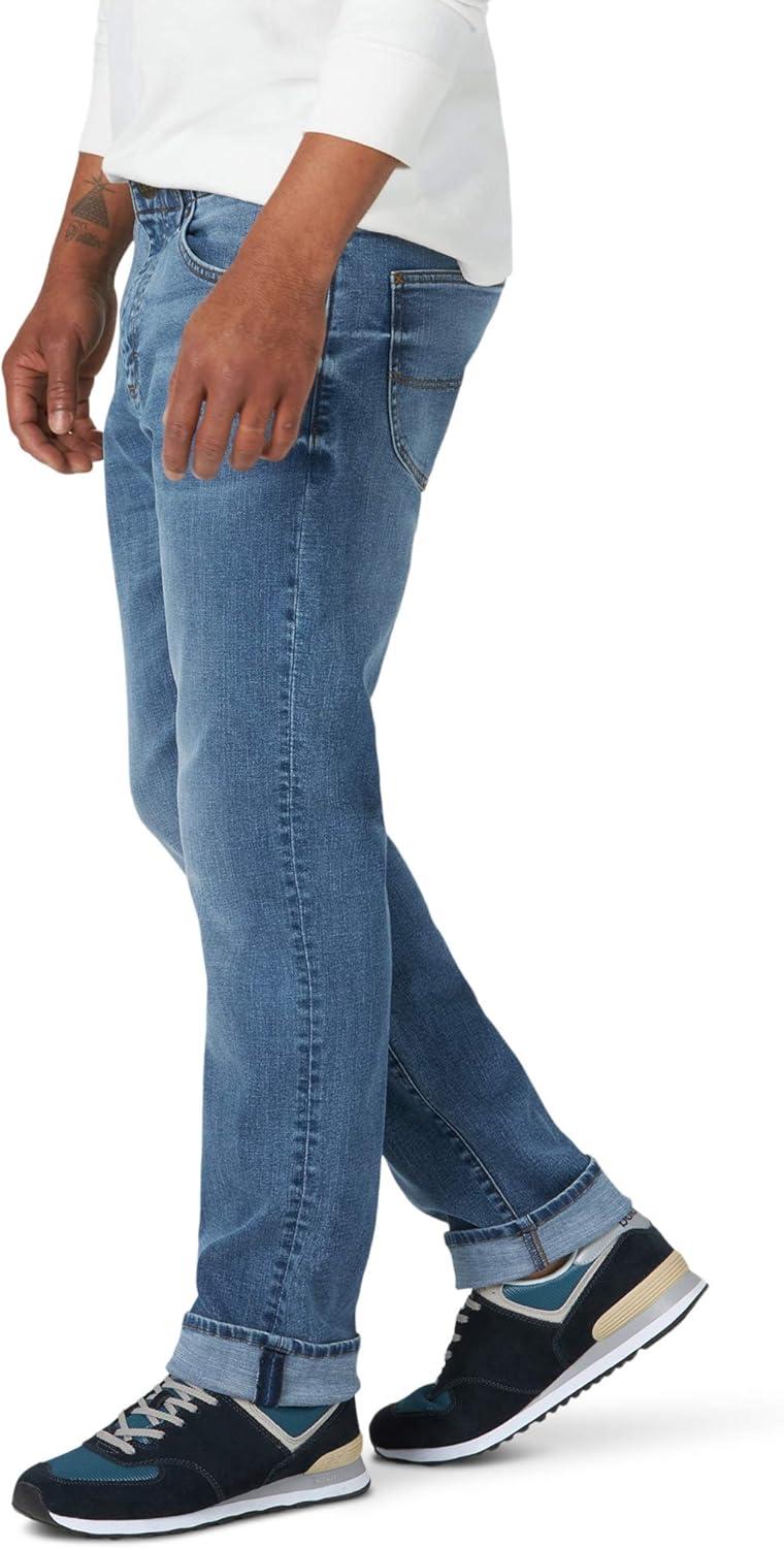 imageLee Mens Extreme Motion Athletic Taper JeanBruiser