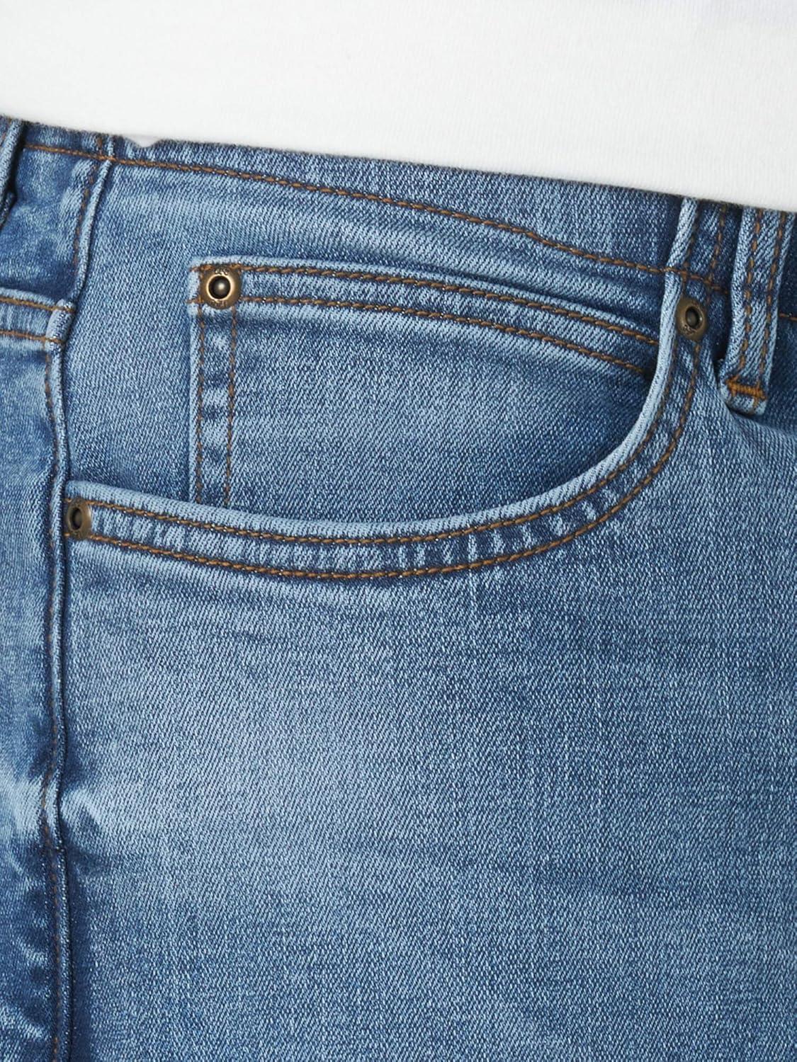 imageLee Mens Extreme Motion Athletic Taper JeanBruiser