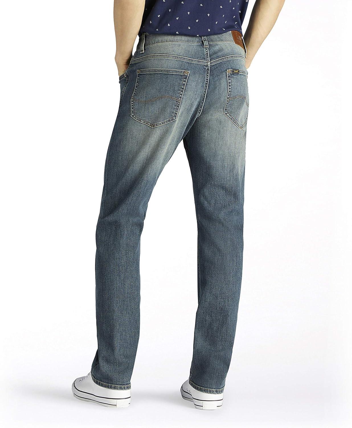 imageLee Mens Extreme Motion Athletic Taper JeanMega