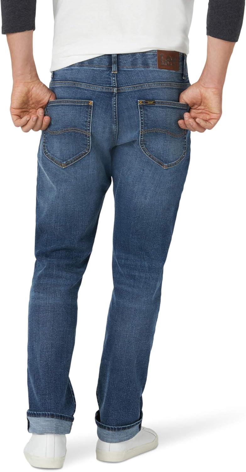 imageLee Mens Extreme Motion Athletic Taper JeanWipeout