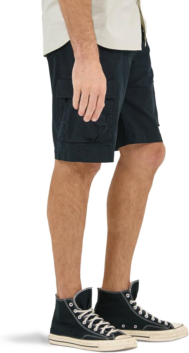 imageLee Mens Extreme Motion Carolina Cargo ShortBlack Ripstop