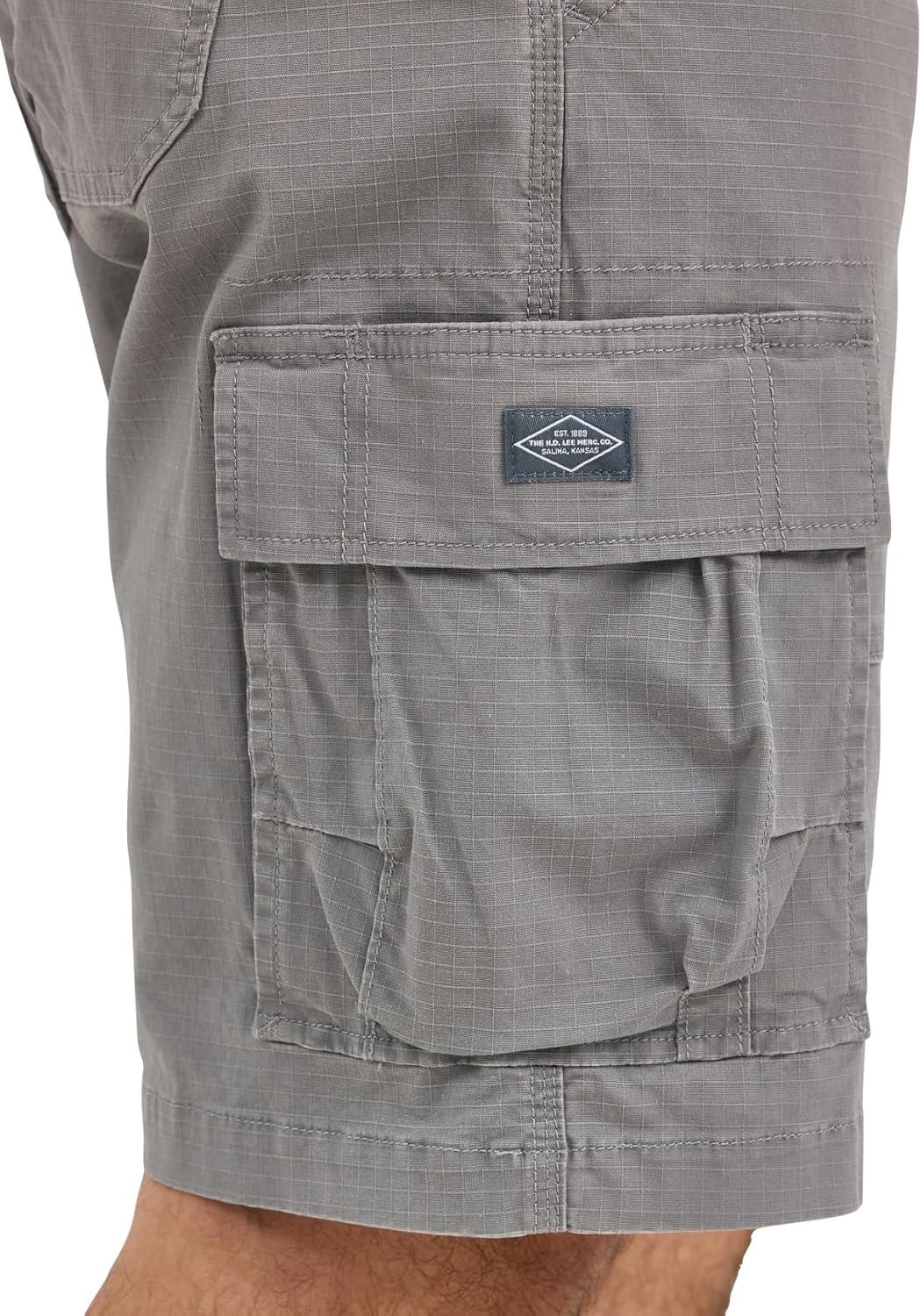 imageLee Mens Extreme Motion Carolina Cargo ShortHd Lee Gray Ripstop