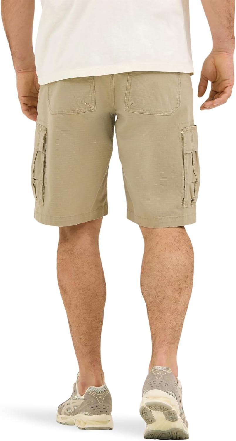 imageLee Mens Extreme Motion Carolina Cargo ShortKc Khaki Ripstop