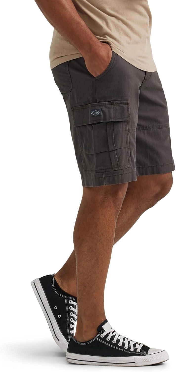 imageLee Mens Extreme Motion Carolina Cargo ShortMortar Gray