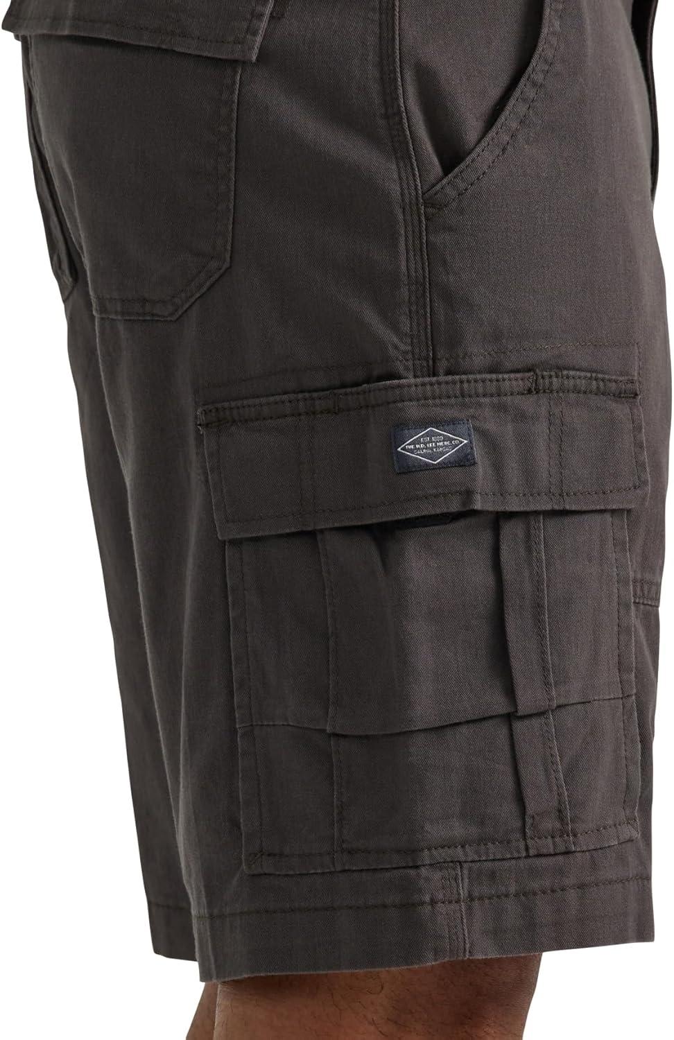 imageLee Mens Extreme Motion Carolina Cargo ShortMortar Gray