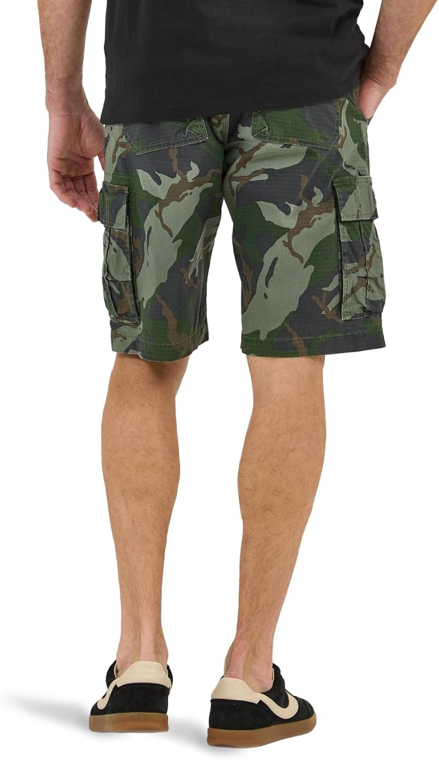 imageLee Mens Extreme Motion Carolina Cargo ShortOlive Macon Camo Ripstop