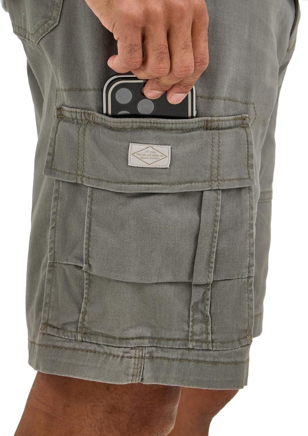 imageLee Mens Extreme Motion Carolina Cargo ShortSagebrush