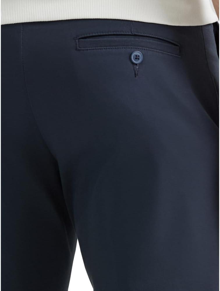imageLee Mens Extreme Motion Flat Front Slim Straight PantNavy