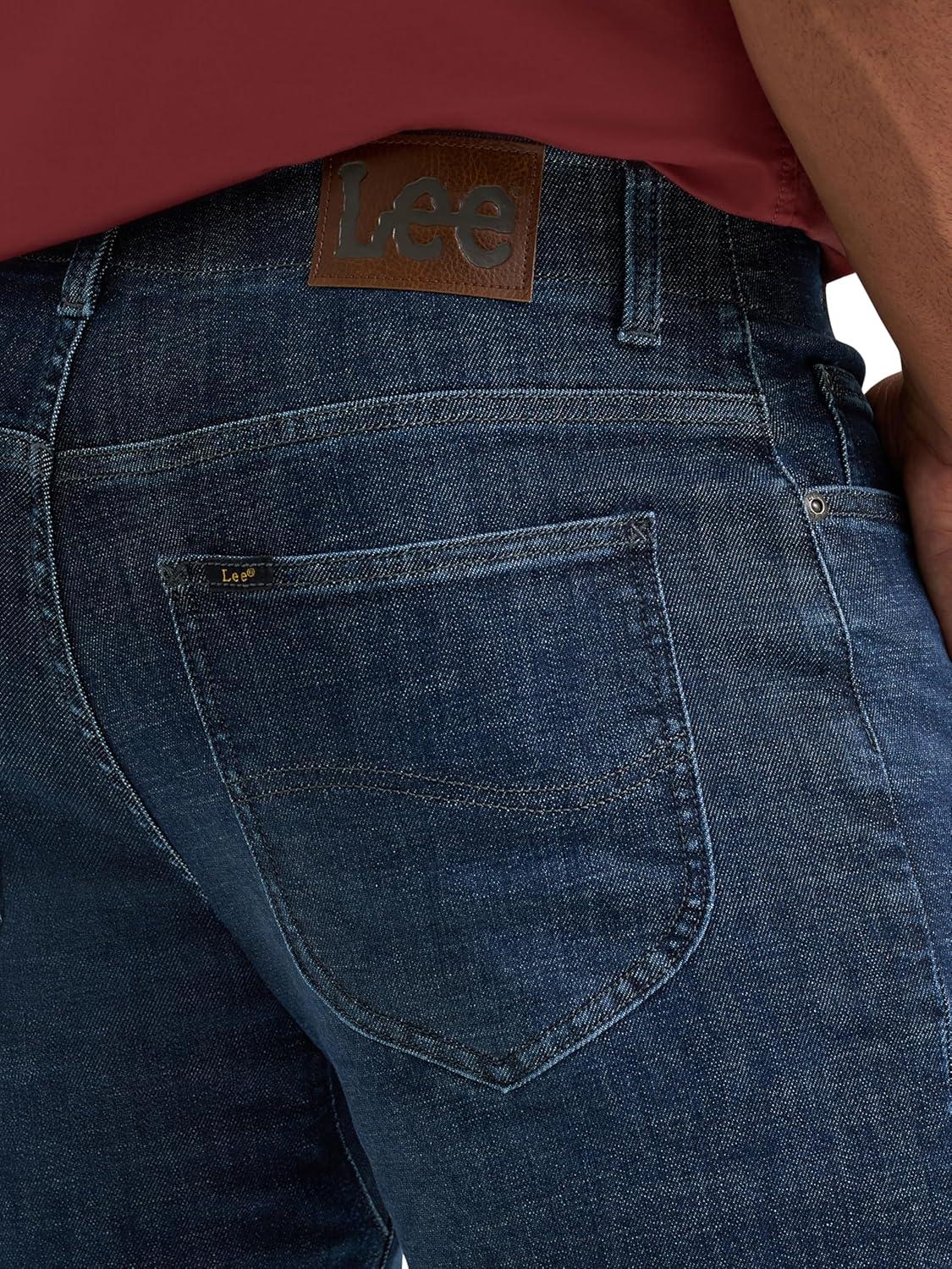 imageLee Mens Extreme Motion Regular Straight Jean with Cool TempBlithe