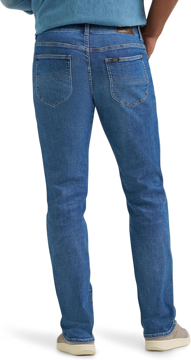 imageLee Mens Extreme Motion Regular Straight Jean with Cool TempZayne